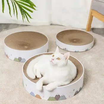 

Cat Scratcher, Scratching Pad, Durable Recyclable Cardboard with Catnip