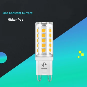 

3W G9 LED bulb Ceramic+PC Cover AC180V-240V 240Lm 4.5X15.5MM 3000hrs