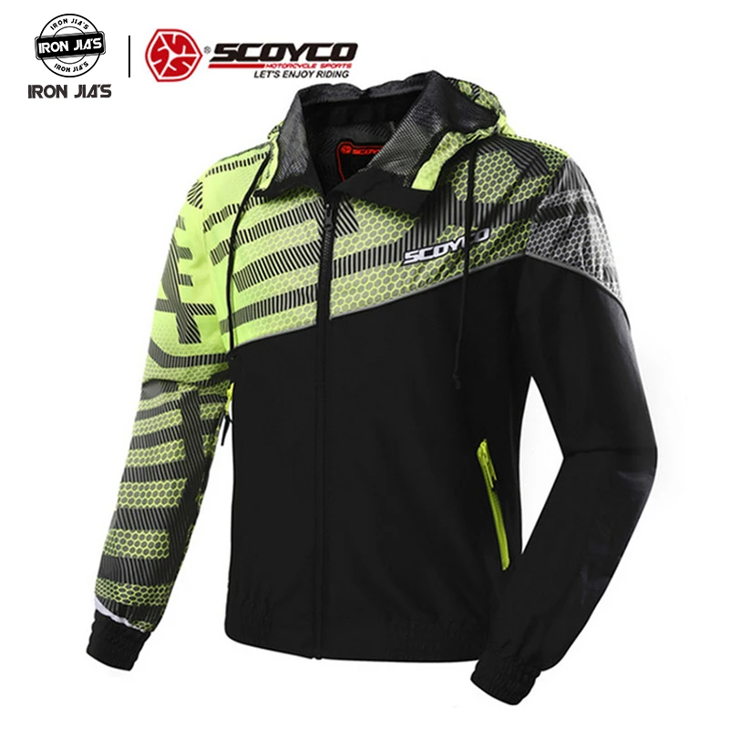 

SCOYCO Motorcycle Jacket Summer Breathable Mesh Reflective Waterproof Racing Off-Road Motocross Equipment Moto Jacket Clothing