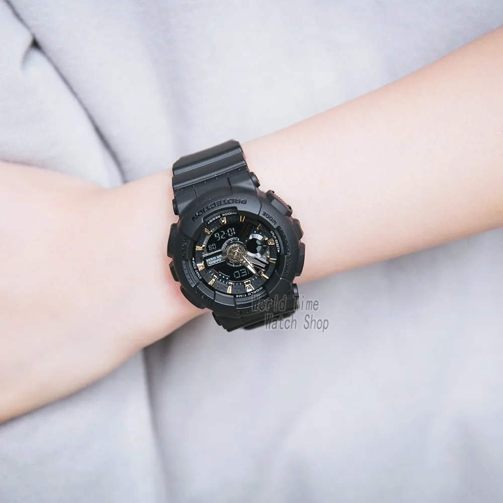 Casio часы женщин лучший бренд класса люкс г шок 100 м Водонепроницаемые спортивные кварцевые часы LED цифровые женские часы BABY-G Светящиеся часы для дайвинга relogio masculino reloj hombre erkek kol saati montre