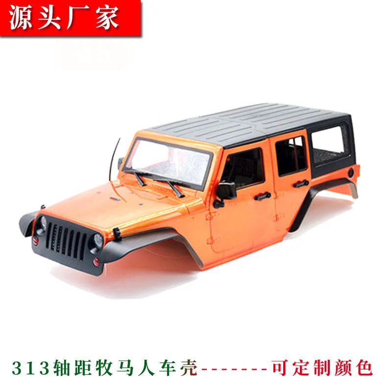 

New Style Wrangler Car Shell Scx10 Model Climbing Car Shell 1 Modified Hard Case Wheelbase 313