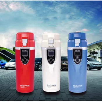 

12V/24V Portable Car kettle 350Ml waterkoker Coffee Water Heater Tea Boiling Mug Travel Electric Thermos Kettle