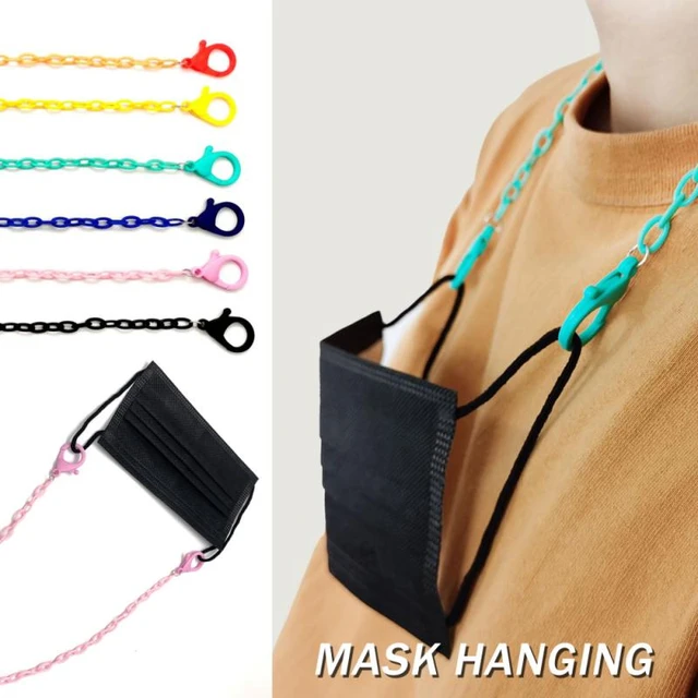 Maschera a catena in acrilico collana con corda appesa maschera per il viso  cordino porta occhiali supporto per catene da collo in corda per appendere  anti-smarrimento - AliExpress