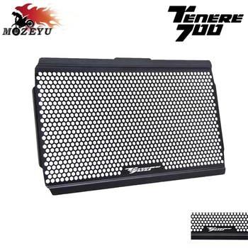 

New Black For YAMAHA TENERE 700 XTZ700 2019-2021 2020 Tenere700 Aluminum Motorcycle Radiator Grille Protection Grille Cover