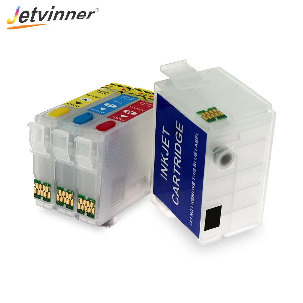 Cartucho de Tinta Recarregável para Epson Impressoras com Chips Arc T2711 27xl Workforce Wf7110 Wf7610 Wf7620 Wf3620 Wf3820 3640d 7110dtw - Imagem 5