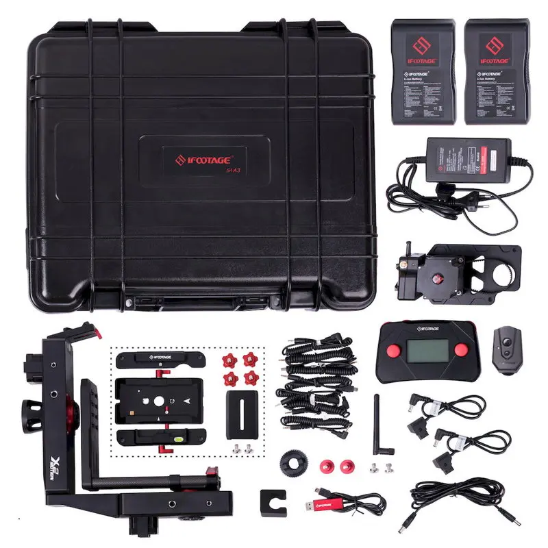 IFOOTAGE Motion S1A3 Bundle b2 Three Axes Wireless Motion Control System Motorized Camera System, Time Lapse, Stop-Motion Animat