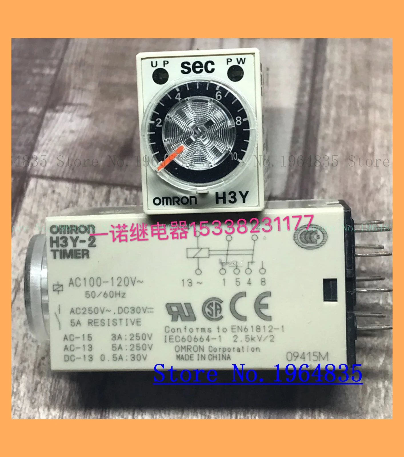 H3Y-2-AC100-120V H3Y-S-DC24V