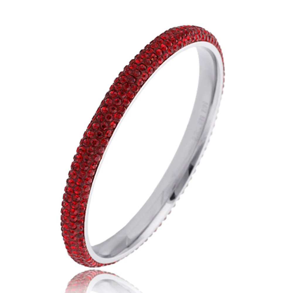 Fashion Crystal Jewelry Stainless Steel bracelets bangles For Women bangle bracelet stainless steel bracelet crystal bracelets