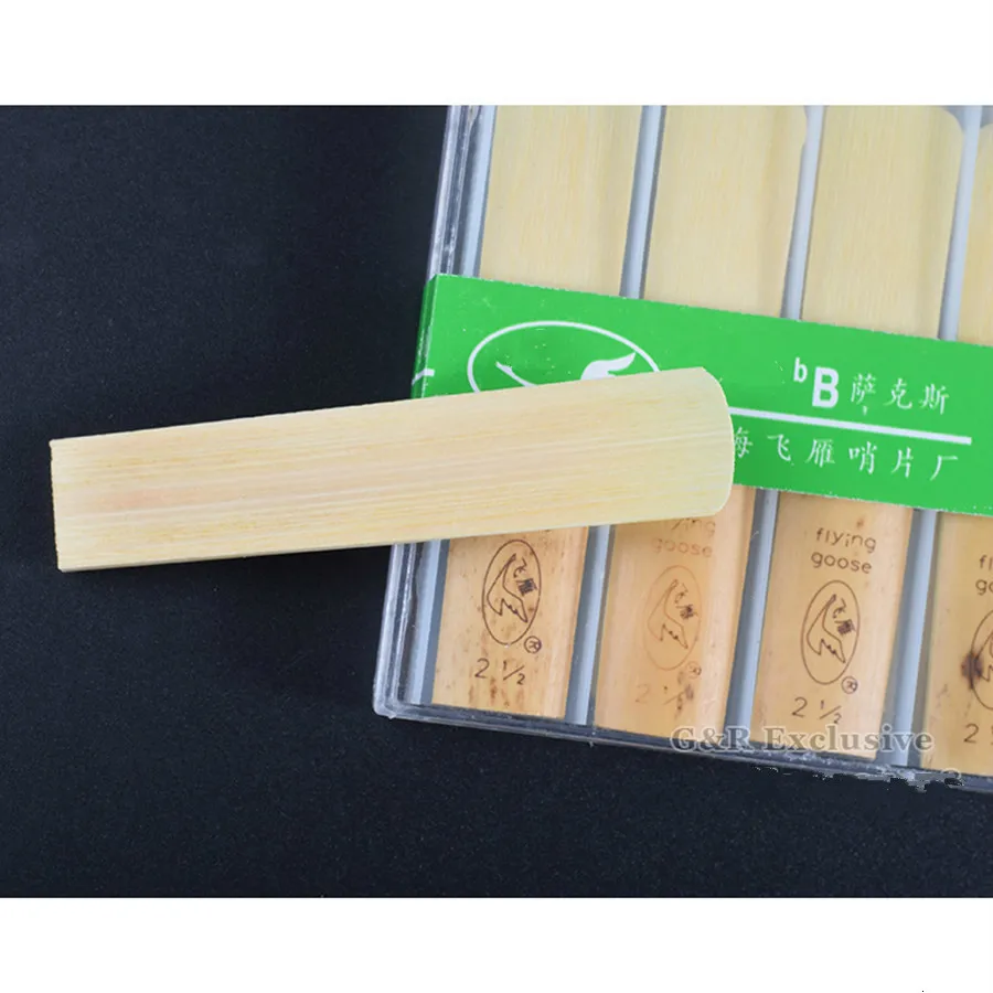 10 pieces Bb tenor saxophone reed saxophone accessories organ instrument lowering b reed strength 2.5 flying goose