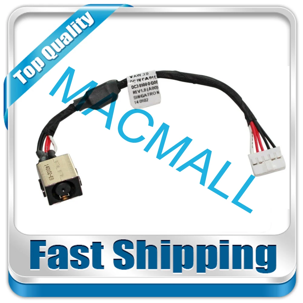 

Новинка для Dell Latitude 5540 E5540 E5440 VAW30 GCX6J 0GCX6J DC301000Q00 запасной разъем для кабеля питания постоянного тока