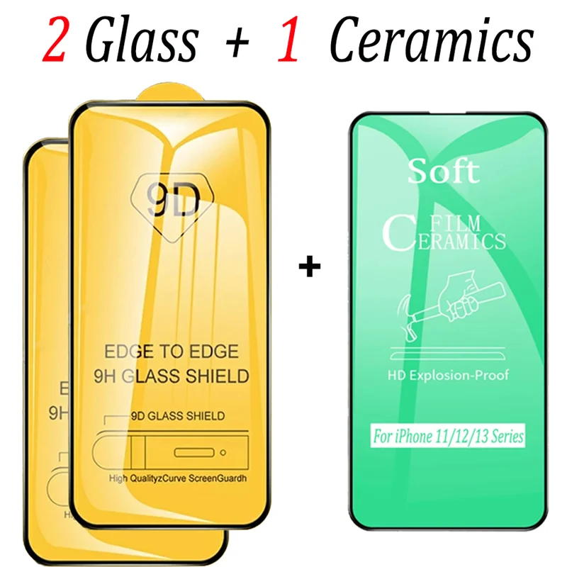 1-6 cristal templado For iphone 15 pro película de cerámica HD iPhone 14 Pro  Max cristal iphone15 Pro iphone 15 protector de pantalla iphone 15 Plus 13  Pro Max Accesorios iphone 14Pro cristal iPhone 15 Pro Max Glass