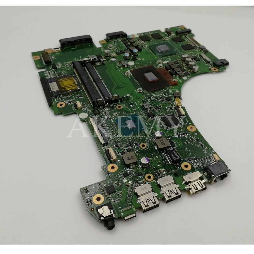 GL553VD материнская плата для ноутбука ASUS ROG GL553VD FX53VD ZX53V GL553VW тестовая оригинальная материнская плата I7-7700HQ GTX1050-4G