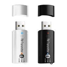 Портативный Универсальный usb-адаптер ресивер FM-передатчик Bluetooth 5,0 музыкальный аудиоприемник