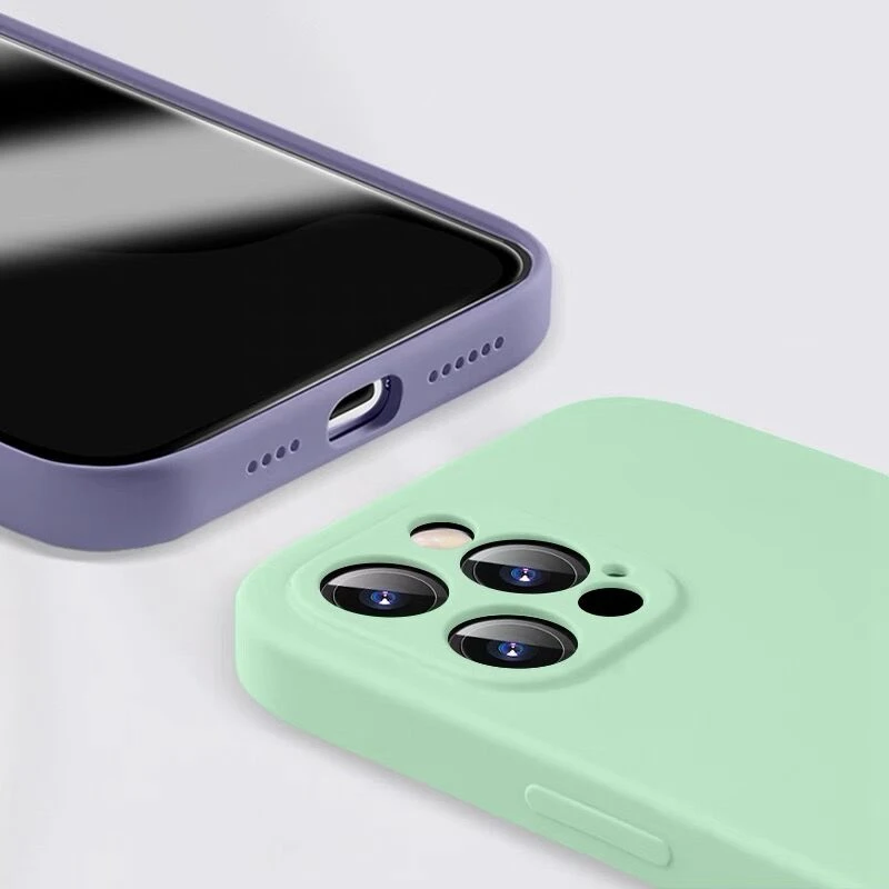 Противоударный мягкий силиконовый чехол-бампер для iPhone 12 Mini 11 Pro Max SE 2020 6S 7 8 Plus XR XS |