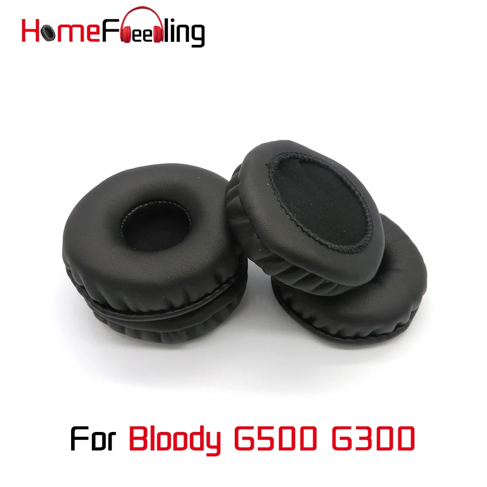 

Homefeeling Ear Pads For Bloody G500 G300 Earpads Round Universal Leahter Repalcement Parts Ear Cushions