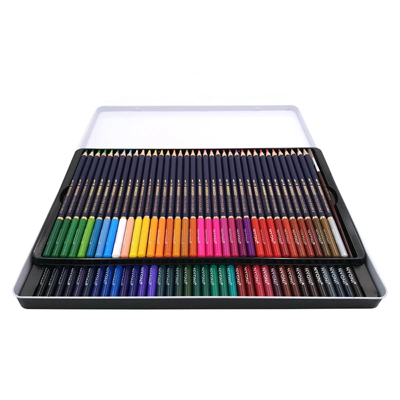 Keruite Colour Colouring Pencil for Drawing Sketching,Assorted Colours Watercolor Pencil,12/18/24/36/48/72 Colors 
