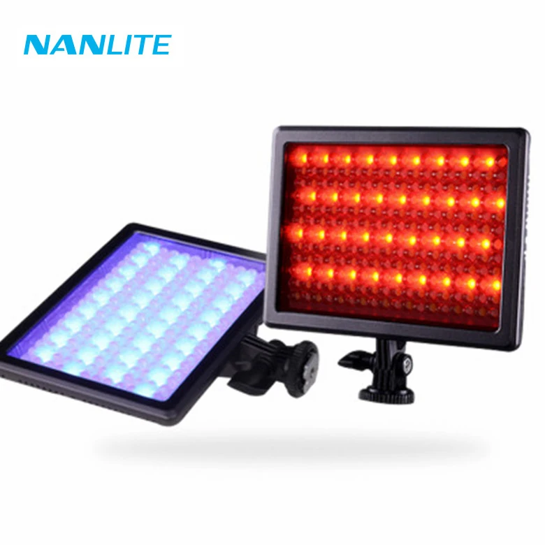 Nanguang Nanlite CN-RGB11, цветной светодиодный светильник, панель, 3200-5600 K, регулируемая для камеры DSLR DV, видео, свадебная фотография