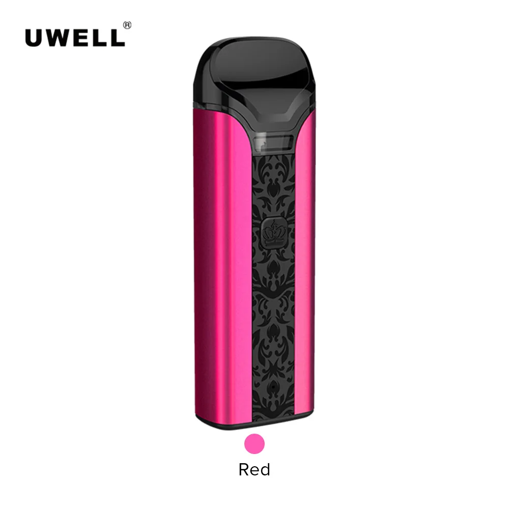 Uwell Crown Pod Комплект с 2 шт. Корона картридж 0.6ohm/1ohm электронная сигарета Vape Pod Kit vs Caliburn Vinci x