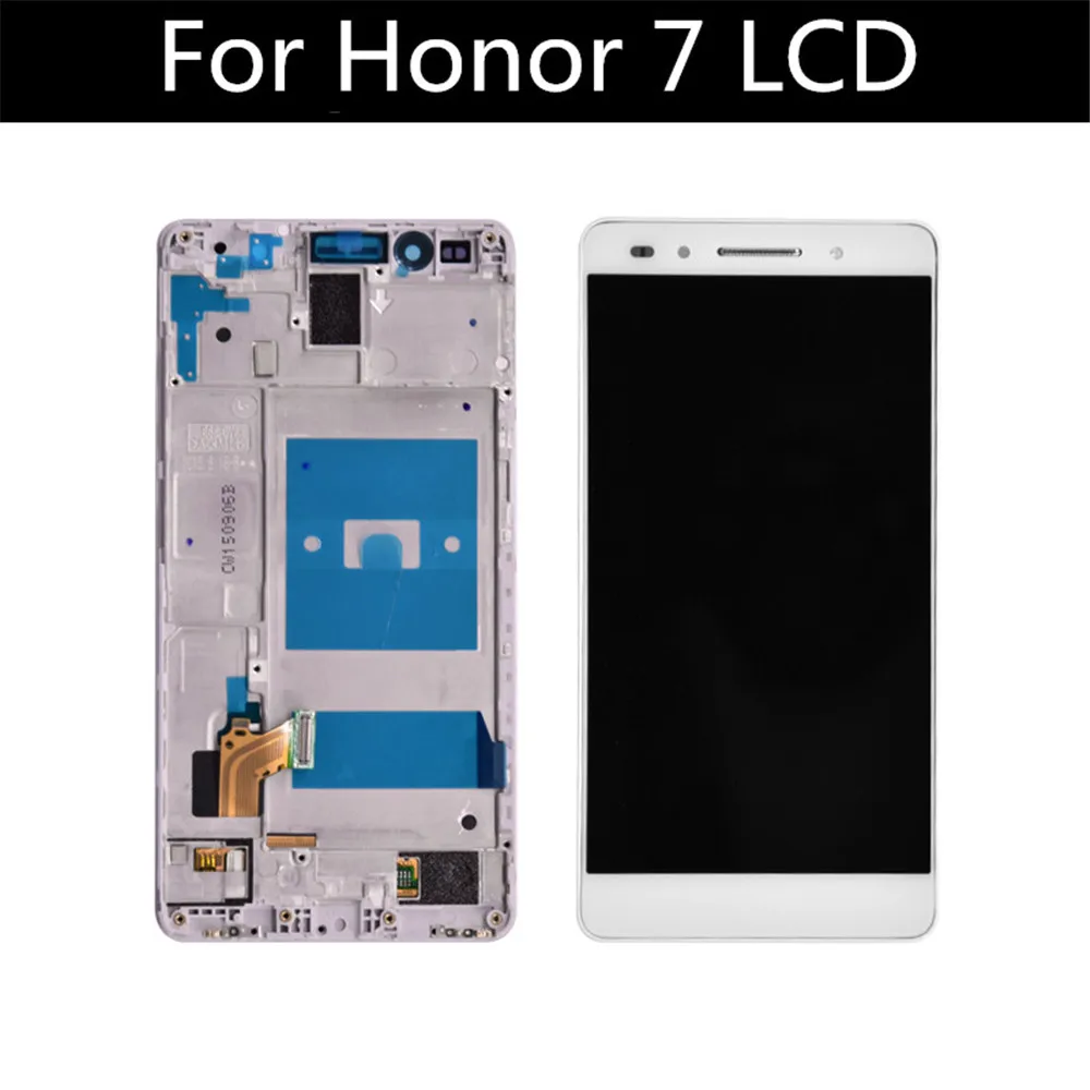 

4G LTE 5.2" Original LCD For Honor 7 Display Touch Screen Digitizer with Frame for Huawei Honor 7 LCD Display Replacement