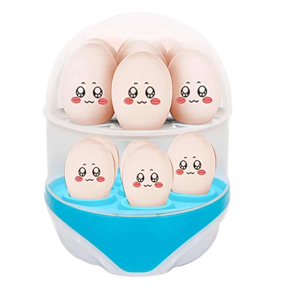 Электрическая яйцеварка-котел, пароварка для 6 яиц, домашняя кухня 220V150W, многофункциональная яйцеварка