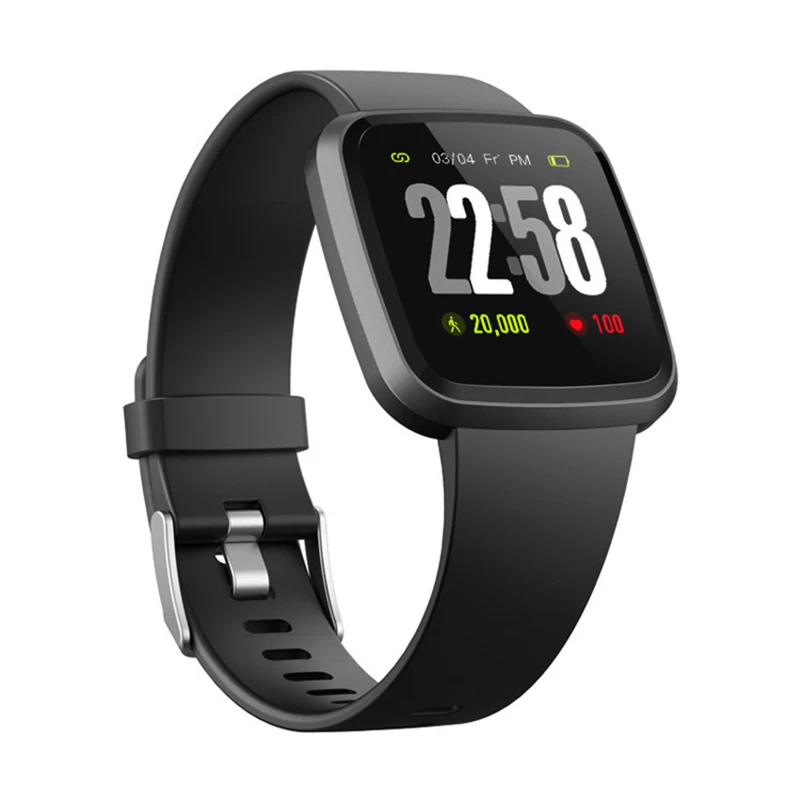 

V12C Cross Border Color Screen Smart Bracelet New Style 2019 Sleep Monitoring Sports Heart Rate Real-Time Blood Pressure IPX7 Wa