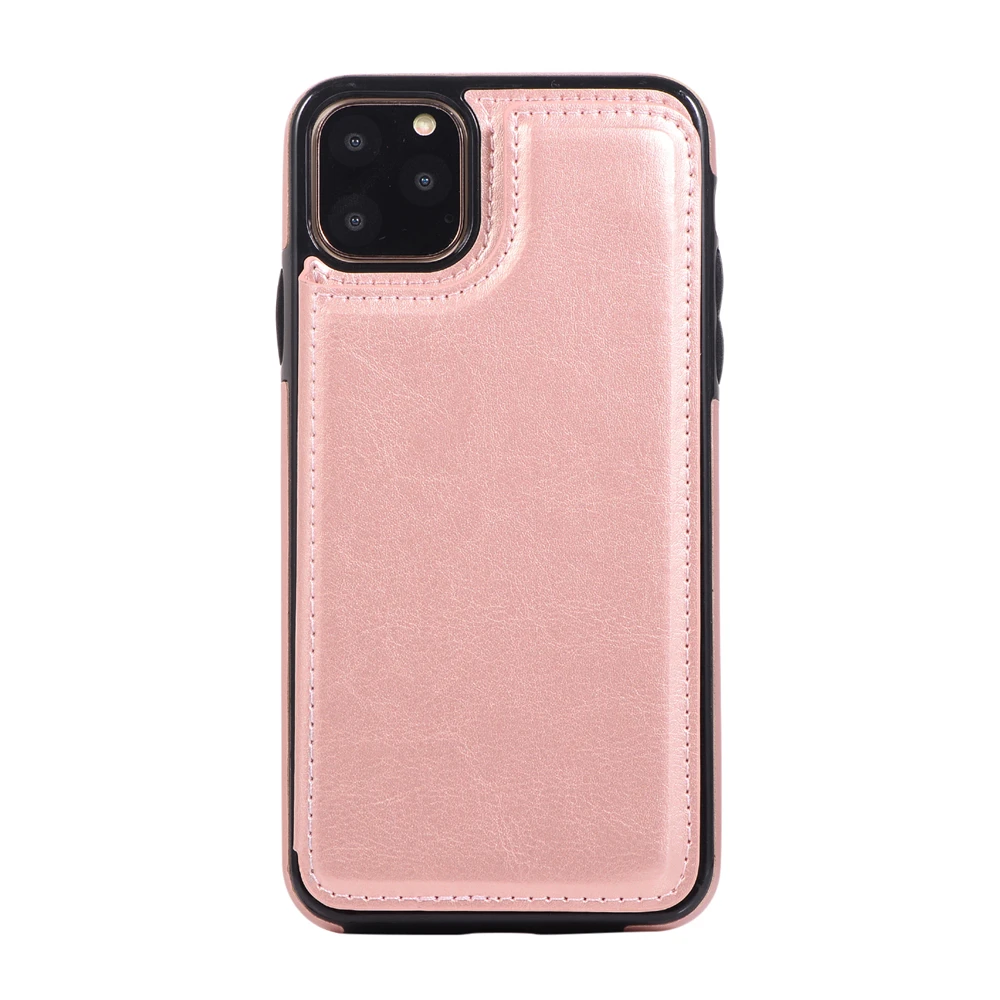Ретро Чехол из искусственной кожи чехол для iPhone 11 11 Pro 11 Pro Max 5 5S SE 6 6s 7 8 Plus X XS чехол с пряжкой и откидной подставкой с отделениями для карт чехол-кошелек