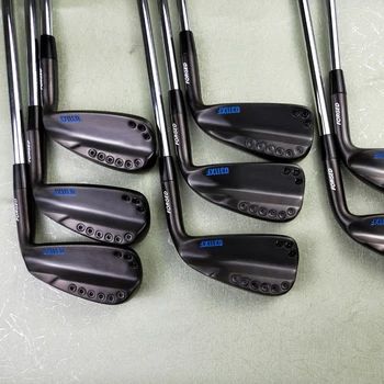 

Golf Clubs 113XF black red blue Irons Set 113XF Golf Forged Iron 3-9W R/S Flex Steel Shaft With Headcover DHL free shipping
