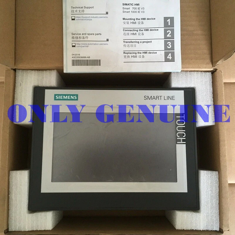 Бренд Siemens HMI 6AV6648-0CC11-3AX0 7 дюймов Сенсорный экран HMI
