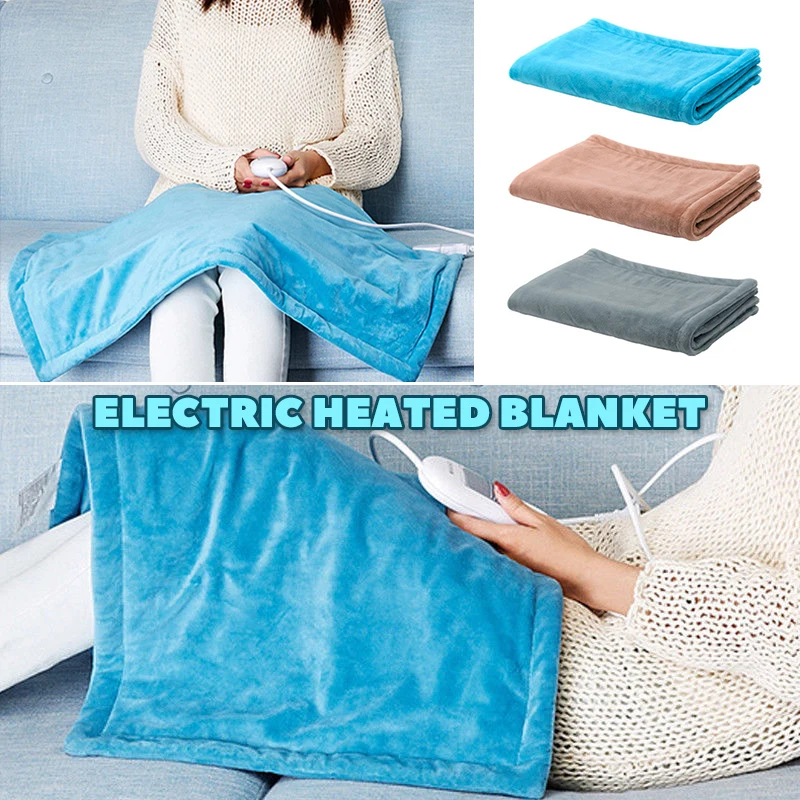 

Around Temperature Adjustable Electric Heated Blanket Warm 220V Washable Soft Wrap Electric Blanket 100w Shoulder