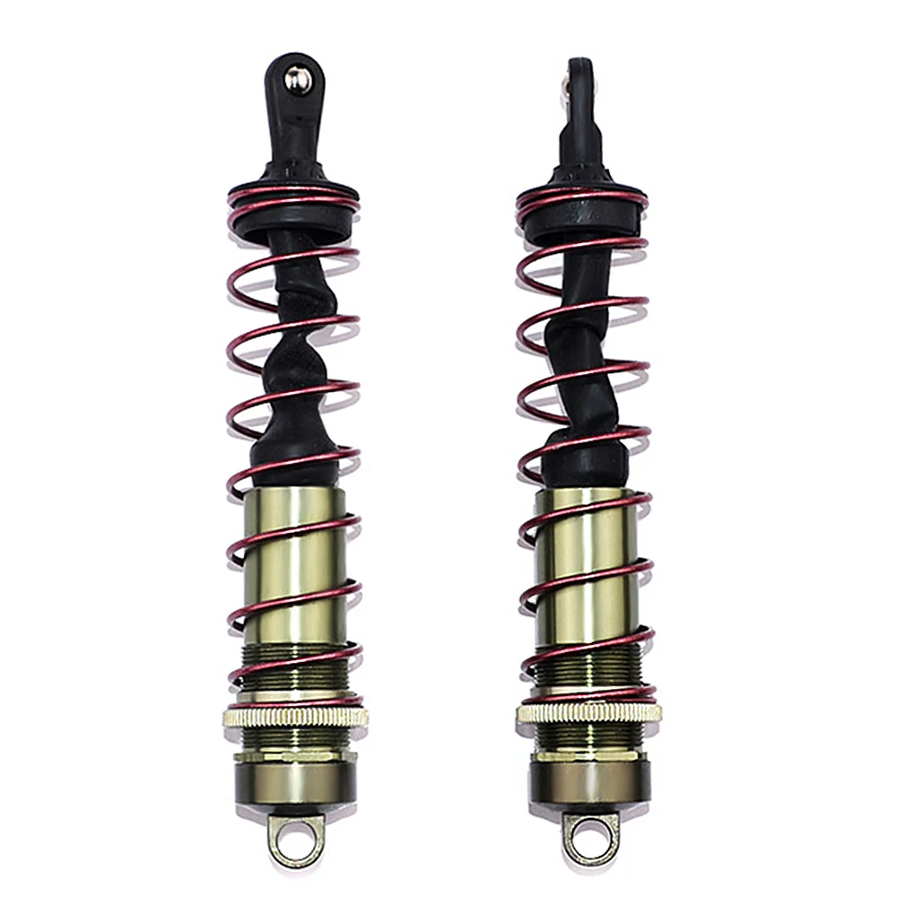 

2pcs 143mm / 5.62in Metal Rear Shock Absorber Damper for HOBAO ZD Racing JLB HSP EM Racing DHK HPI Vehicle Truck RC Car Parts