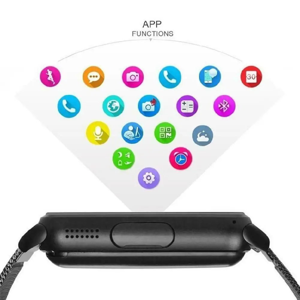 Kuulee Z60 Смарт часы GT08 плюс металлический ремешок Поддержка камеры SIM TF карта Bluetooth для Apple IPhone xiaomi фитнес-трекер
