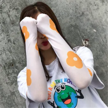 

Hot Five Colors New Design Cold Sleeve Cuffs Cute Sunscreen Arm Sleeves Armguard Summer Driving Arm Warmers