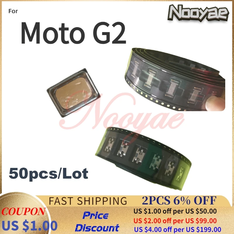 Ушной Динамик для Motorola Moto G2 XT1068 XT1069 XT1063 MOTO G XT1032 XT1036 XT1033 Замена наушников |