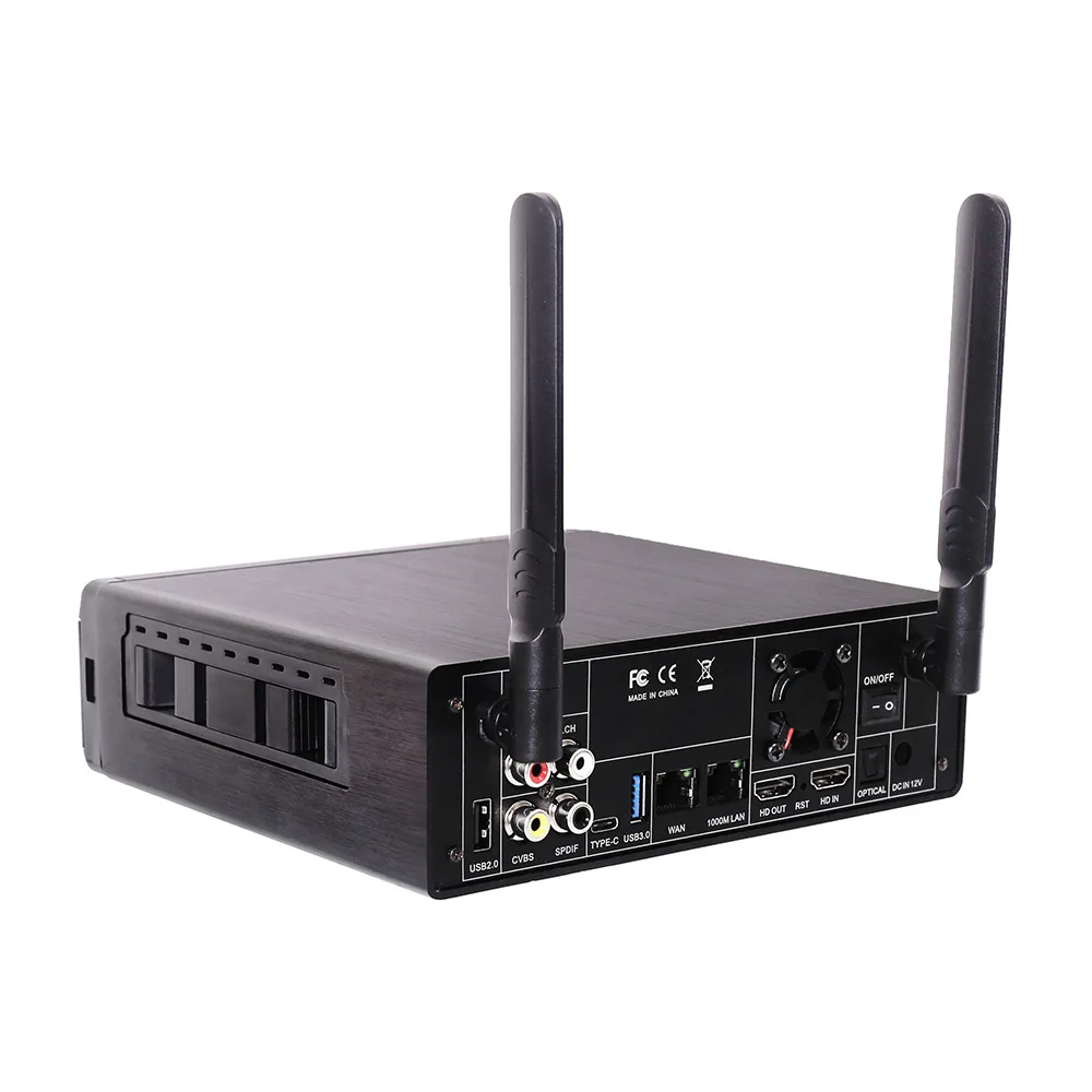 A800 Android 6,0 Smart tv BOX 2 Гб DDR4 16 Гб Realtek RTD1295 Android телеприставка 2,4G 5G двойная поддержка wifi youtube VS Zidoo X9S