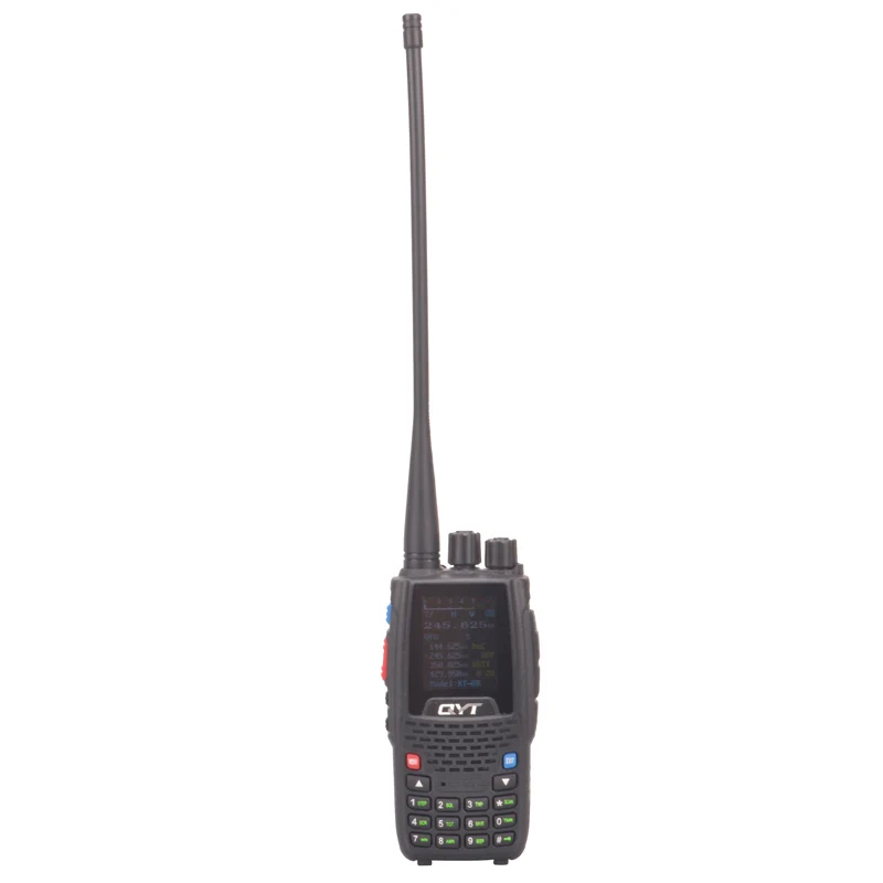 QYT KT-8R Quad Band walkie takie Scrambler VHF:136-174MHz,220-260MHz UHF:400-480MHz,350-390MHz  FM Color screen two way radio