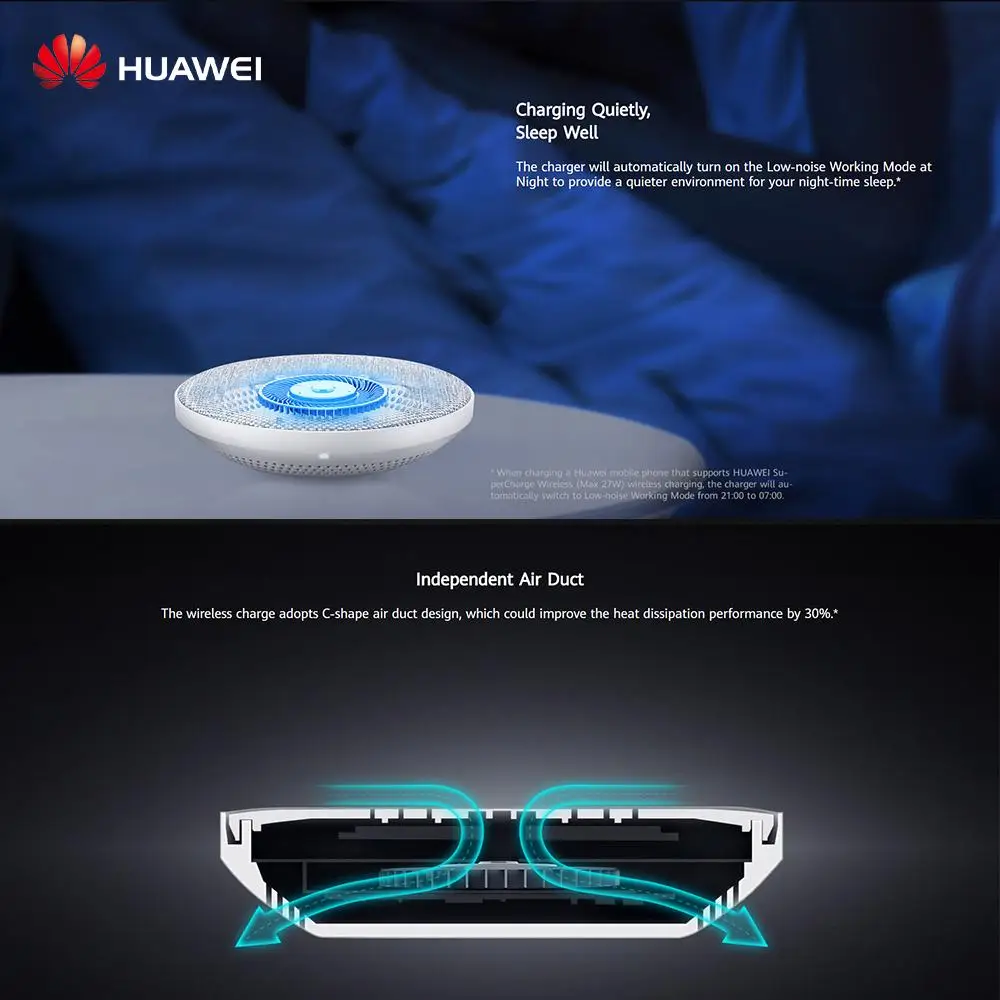 Huawei-carregador sem Fio Universal de Compatibilidade com Múltiplas 27w com Padrão Supercharge Camadas Max qi 7 Cheap Placas de rede