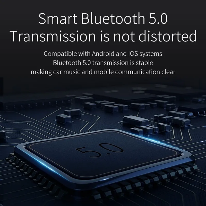 Автомобильный комплект громкой связи беспроводной Bluetooth fm-передатчик MP3 плеер с 3.0A Быстрая зарядка двойной USB зарядное устройство Красочный светильник