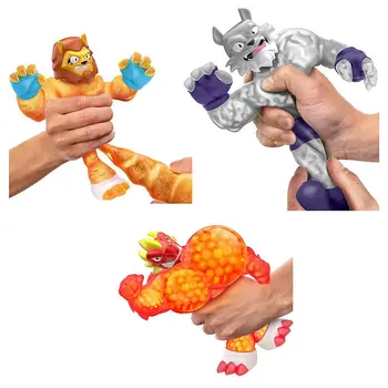 

GOO Jit Zu Copy Software Soft Shark Lion Wolf Toys Slimy Stress Relief Squeeze Hobbies Dolls Accessories For Children Kids Gifts