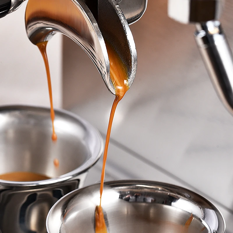 Portafilter ручка 2 носика, 22 г Корзина держатель фильтра ручка Эспрессо-машина
