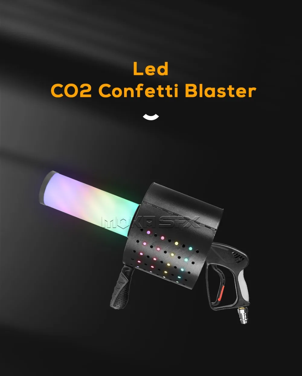 LED CO2 Confetti Gun LED CO2 Jet Machine LED CO2 Cryo Confetti Shooter