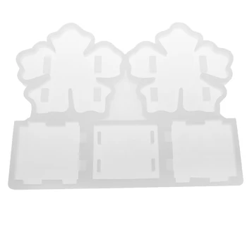 

DIY Flower Pen Holder Brush Pot Silicone Resin Casting Mould for Office Stationery Making