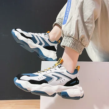 

Fashion Running Shoes for Men Damping Men's Sneakers Comfortable Sports Man Jogging Footwear Outdoor Walking Fitness Trainers