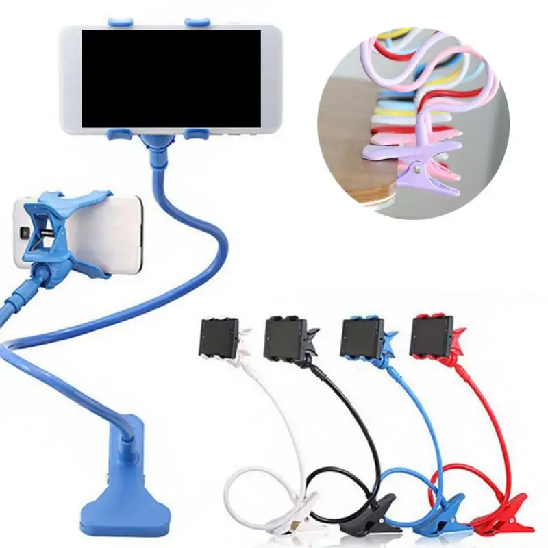 Phone Holder Flexible 360 Degree Clip Universal For Mobile Cell Lazy Bed Desktop Bracket Mount Stand Desk | Мобильные телефоны и