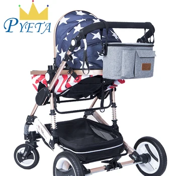 

PYETA Baby Stroller Bag Cup Bag Baby Staff Organizer Carriage Pram Buggy Cart Bottle Bag Stroller Accessories Bag Car Bag Yoya