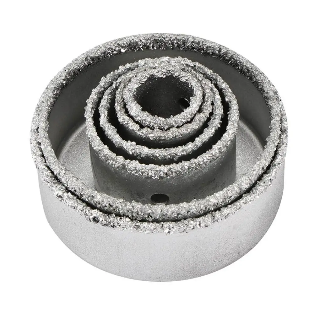 9Pcs/set 22MM 28MM 35MM 44MM 67MM 73MM For Tile Ceramic Marble Glass Diamond Coated Hole Saw Drill Bit Tool Set