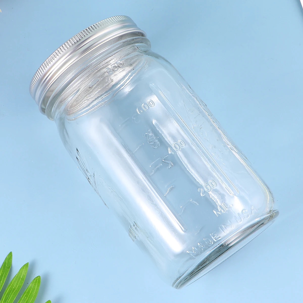 1set Glass Sprouter Jars Wide Mouth Mason Jars Seed Sprouting Jar Kit For Home Kitchen Garden Mason Sprouting Jar With Lid