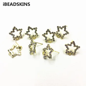 

New arrival! 16mm 50pcs Earrings studs Connectors for Necklace,Earrings parts,hand Made Jewelry DIY