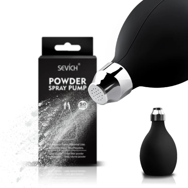 Botella de polvo rellenable para salón de belleza, contenedor de polvo de talco, herramientas de estilismo, accesorios al por mayor, 1 Uds.