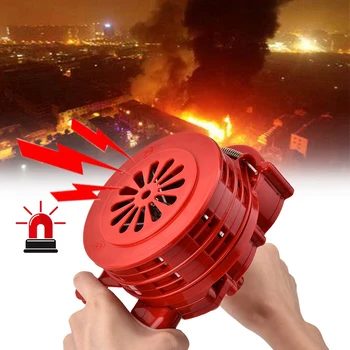 

Hand-operated Portable Hand Crank Alarm Plastic Shell Manual Operated Air Raid Alarm