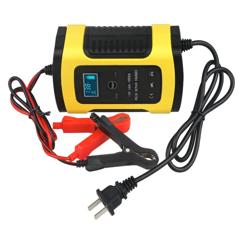 12 Volt 6 Amp Smart Battery Maintainer Charger For Motorcycle Car Truck US Plug